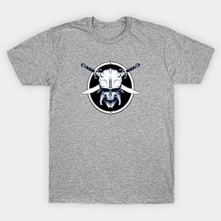 Demon Skull and Crossed Blades T-Shirt